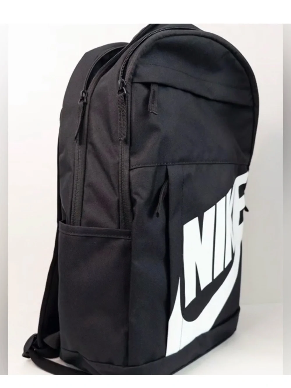 NWT NIKE Sportswear Unisex Black White Swoosh LOGO backpack Elemental 21l Bag